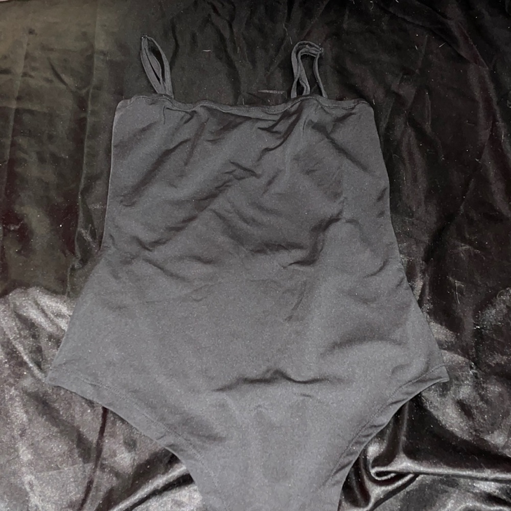 black bodysuit